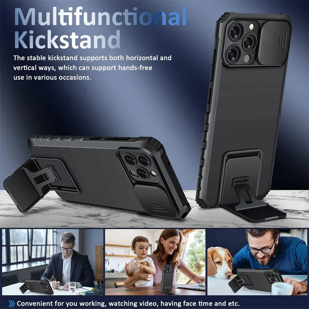 Pull Slide Camera Protection Magnetic Live Stand iPhone iPhone - DealJustDeal