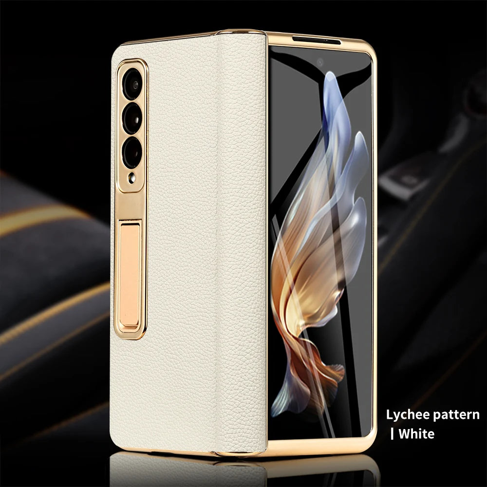 Ultra-Thin Shockproof Hinge Protection Galaxy Z Fold case with Screen Protector - DealJustDeal