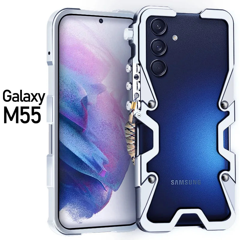 galaxy Metal Bumper Fashion Robot arm galaxy A, M and S Case - DealJustDeal