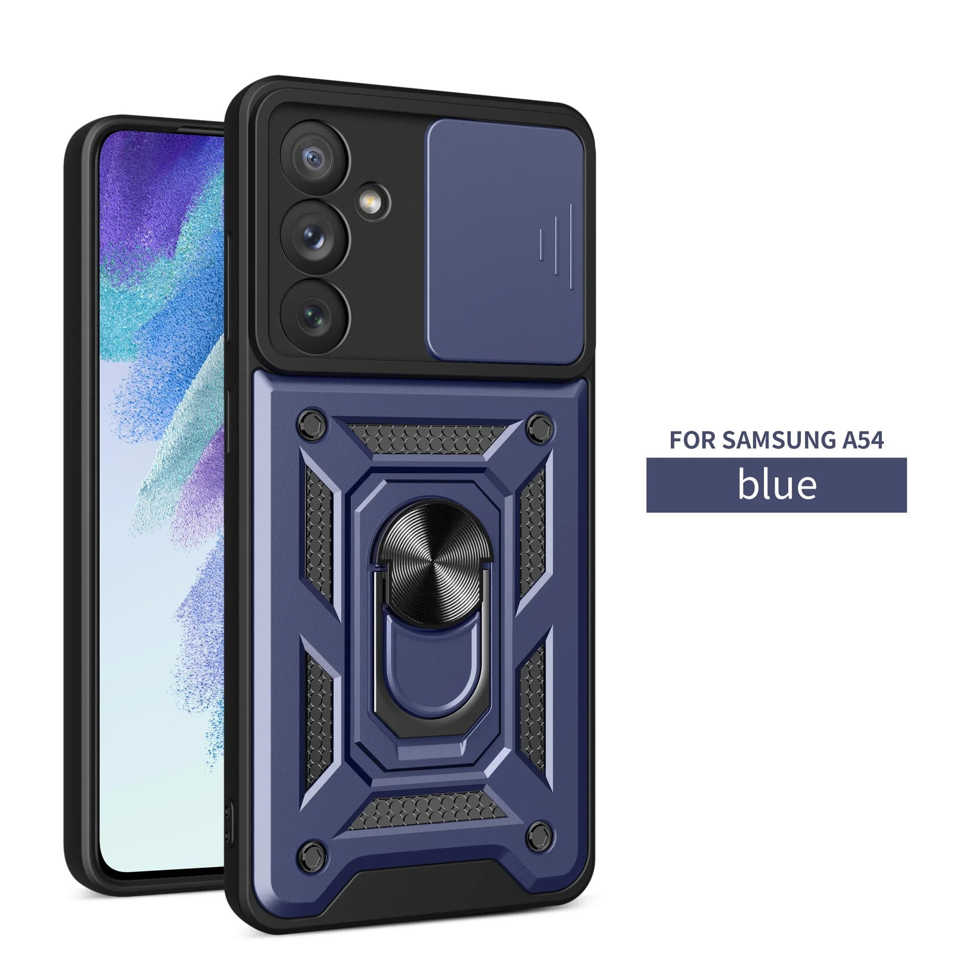 ShockProof Metal Brackets Lens Protection Galaxy M Case - DealJustDeal