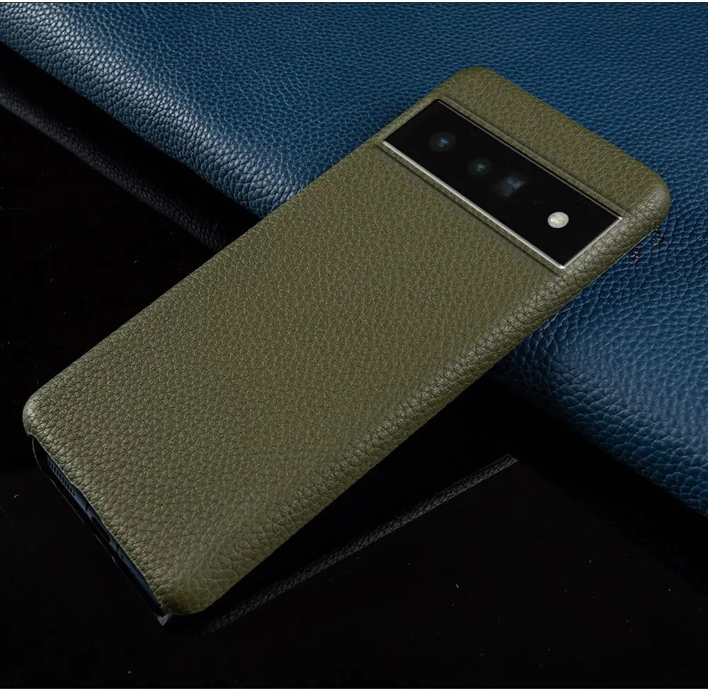 Half-Inclusive Genuine Leather Google Case - DealJustDeal