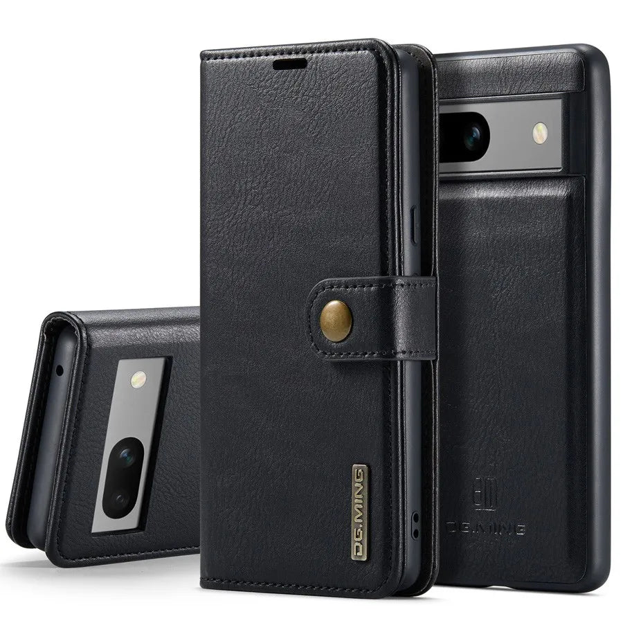 Detachable Magnetic Leather Wallet Google Case - DealJustDeal