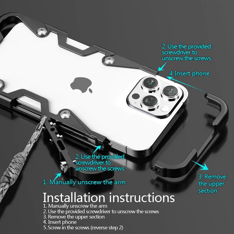 Metal Aluminum Bumper Back Galaxy S Case - DealJustDeal