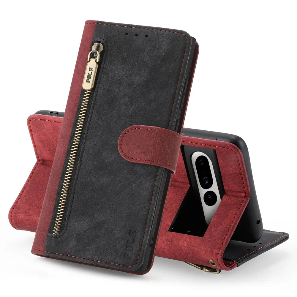 Shockproof Flip Wallet Leather Google Case - DealJustDeal