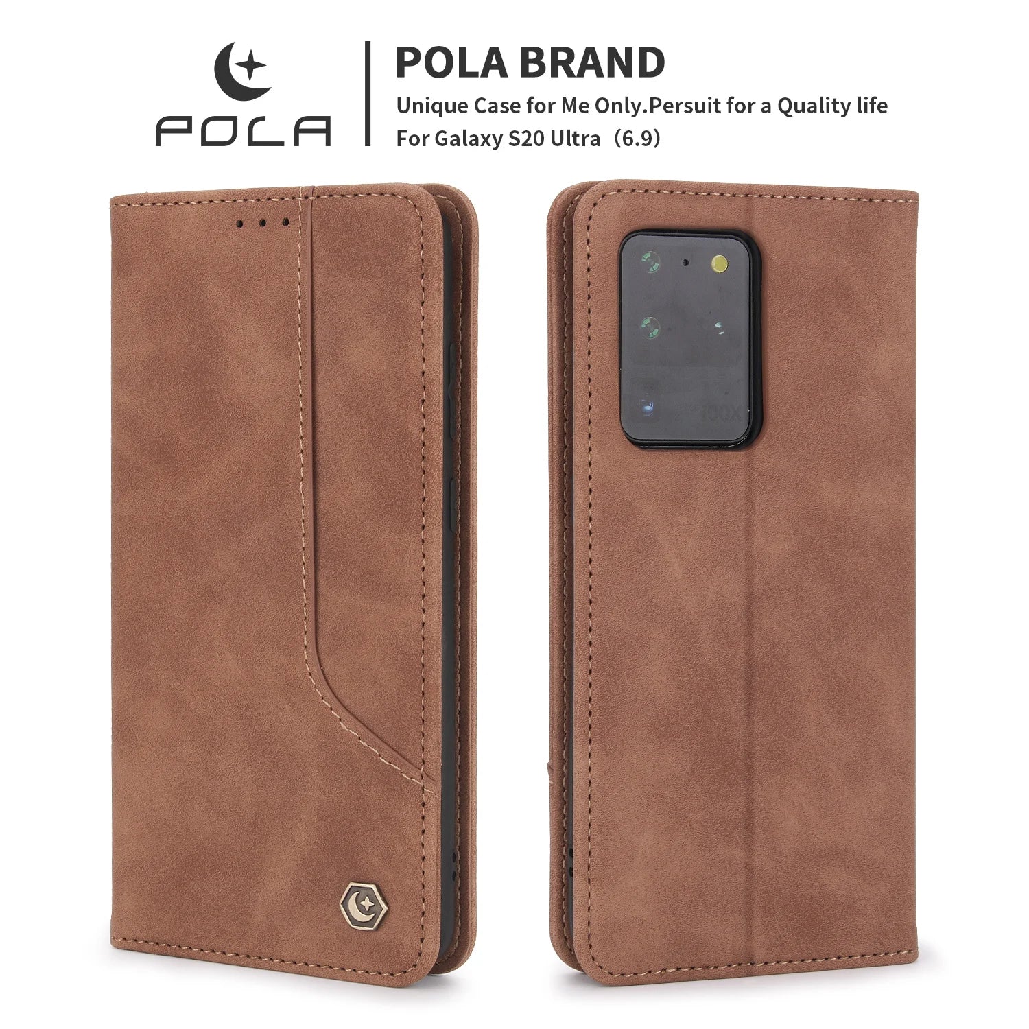 Flip Wallet Leather Magnetic Galaxy S Case - DealJustDeal