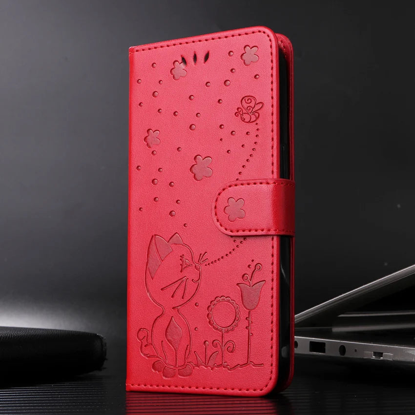 Card Slot Flip PU Leather galaxy A Case - DealJustDeal