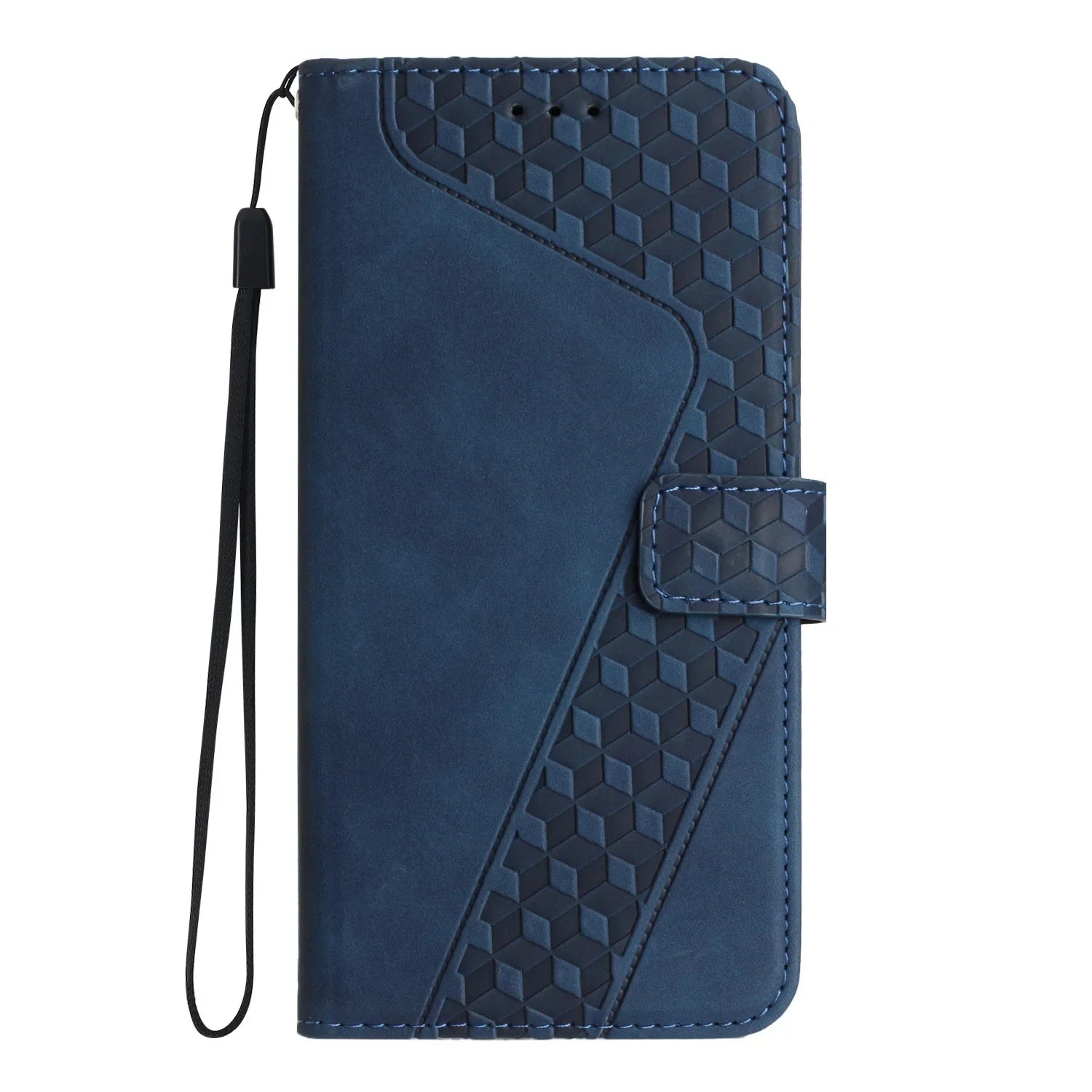 Embossed Wallet PU Leather Google Case - DealJustDeal