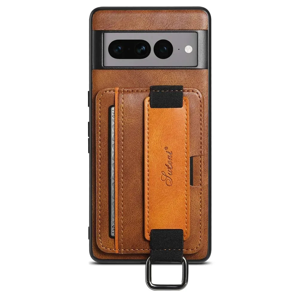 Wristband Strap Leather Shockproof Google Case - DealJustDeal