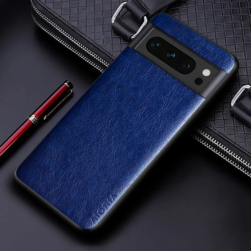 solid color design PU leather Google Case - DealJustDeal