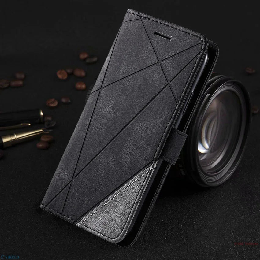 Leather Wallet Google Case - DealJustDeal