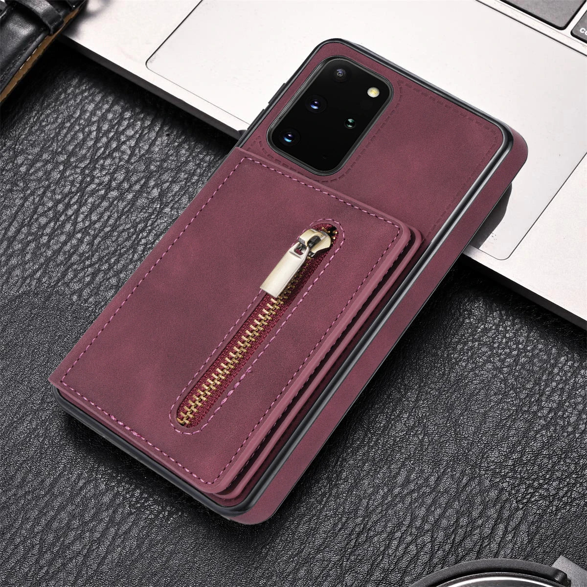 Wallet Flip Card Slot Holder Galaxy S Case - DealJustDeal