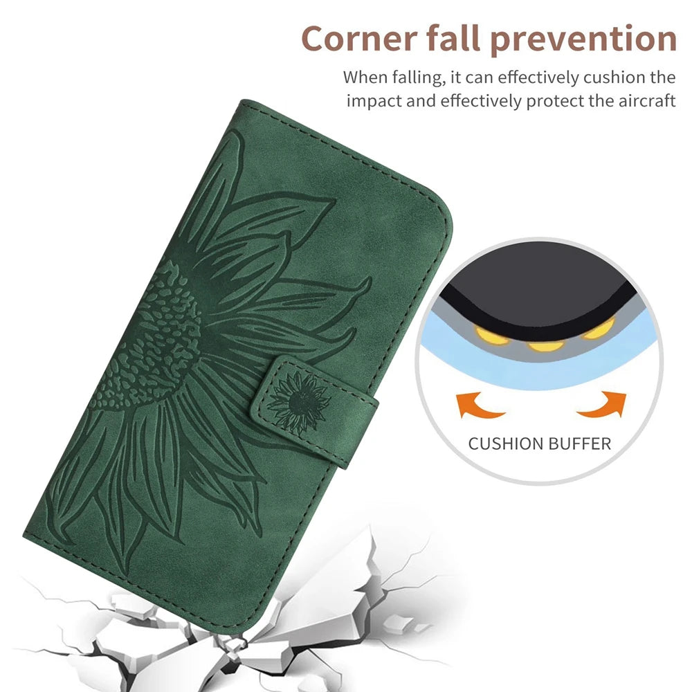 Wallet Flip Leather iPhone Case - DealJustDeal