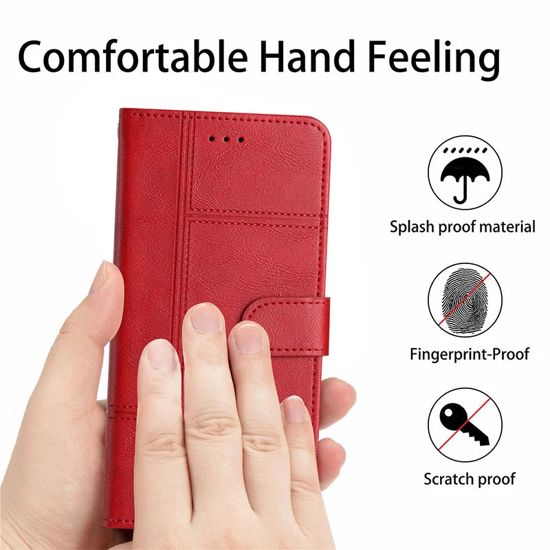 Slim Fit Wallet Leather iPhone Case With Card Slots - DealJustDeal