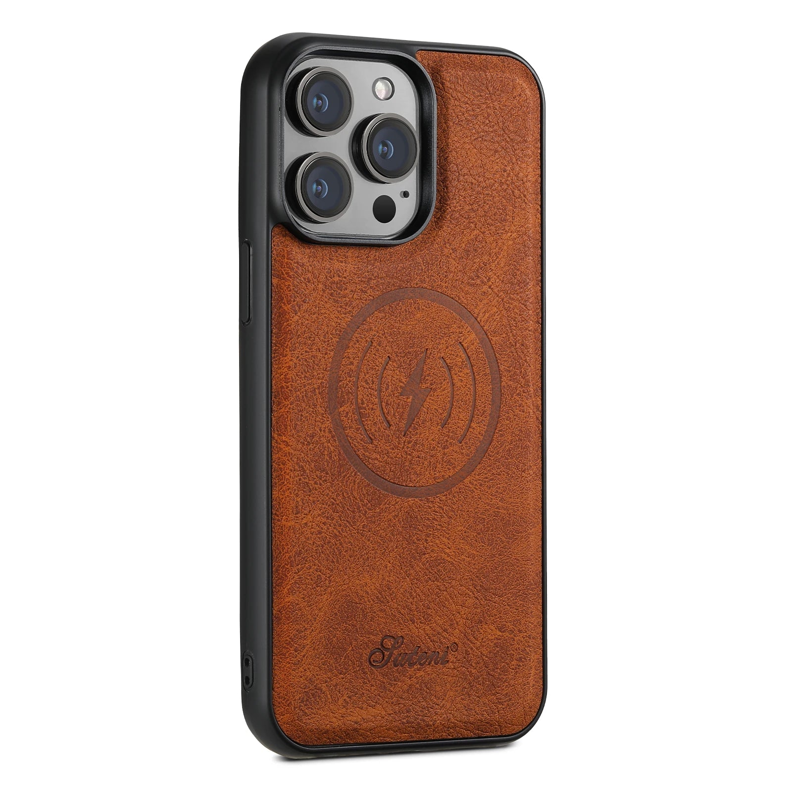 Magnetic Leather iPhone Case - DealJustDeal