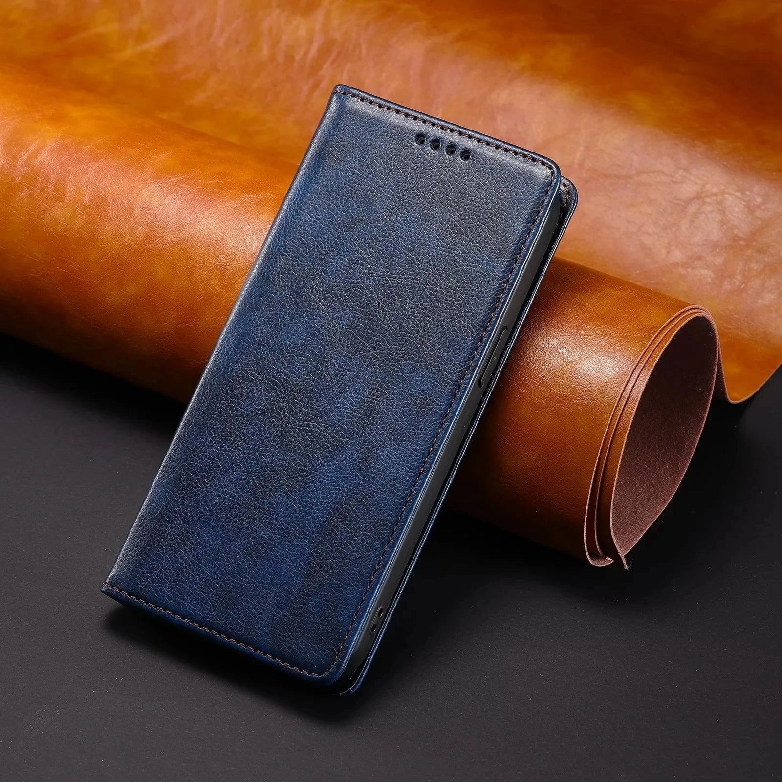 Wallet Magnetic Flip Leather Galaxy A Case - DealJustDeal