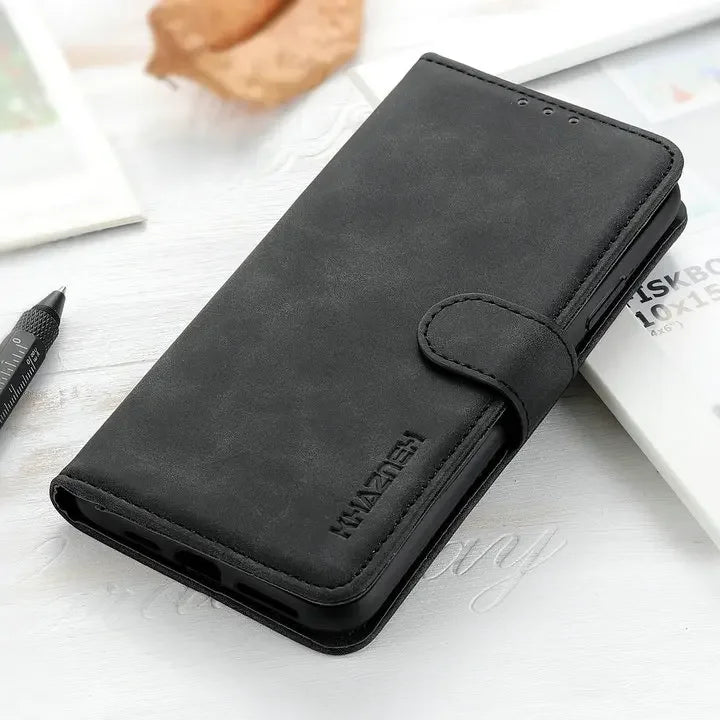 Retro Wallet Flip Leather Google Case - DealJustDeal