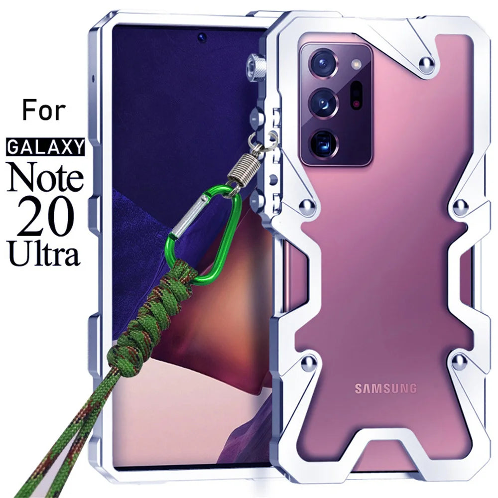 Shockproof Metal Bumper Galaxy Note and S Case - DealJustDeal