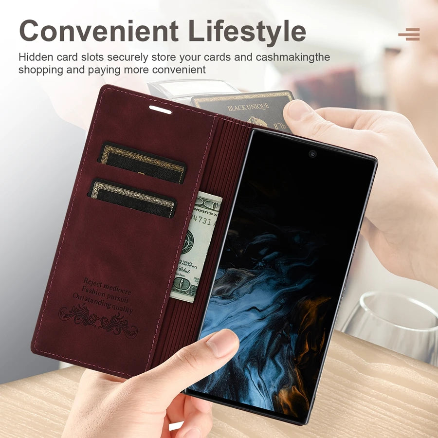 Wallet Magnetic Flip Leather Google Case - DealJustDeal