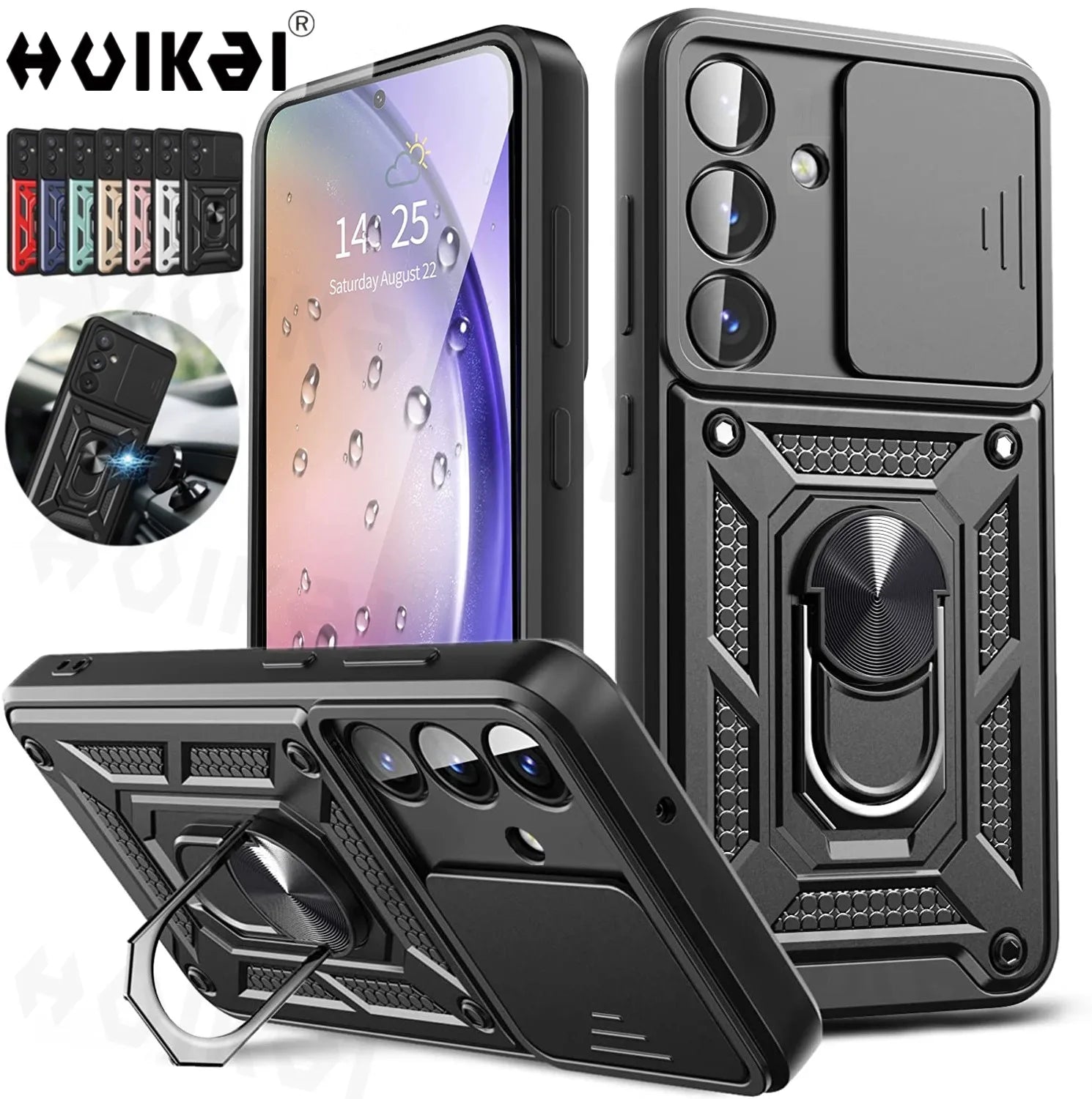 ShockProof Metal Brackets Lens Protection Galaxy M Case - DealJustDeal