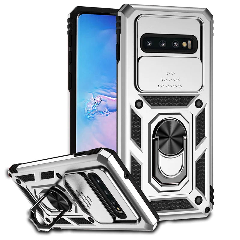 Shockproof Armor Slide Camera Protect galaxy S Case - DealJustDeal