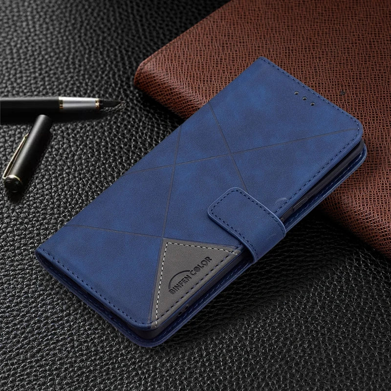 Anti-falling Wallet Magnetic Flip Leather Google Case - DealJustDeal