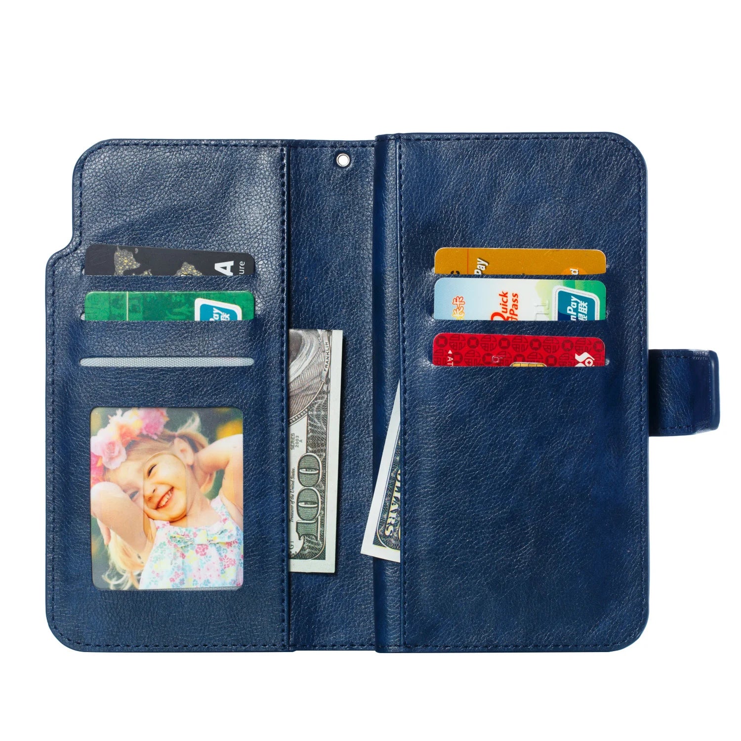 Flip Card Slots Wallet Leather Galaxy Note and S Case - DealJustDeal