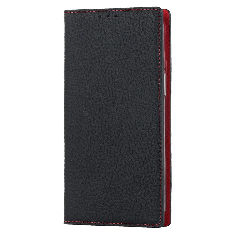 Magnet Wallet Genuine Leather Flip Google Case - DealJustDeal