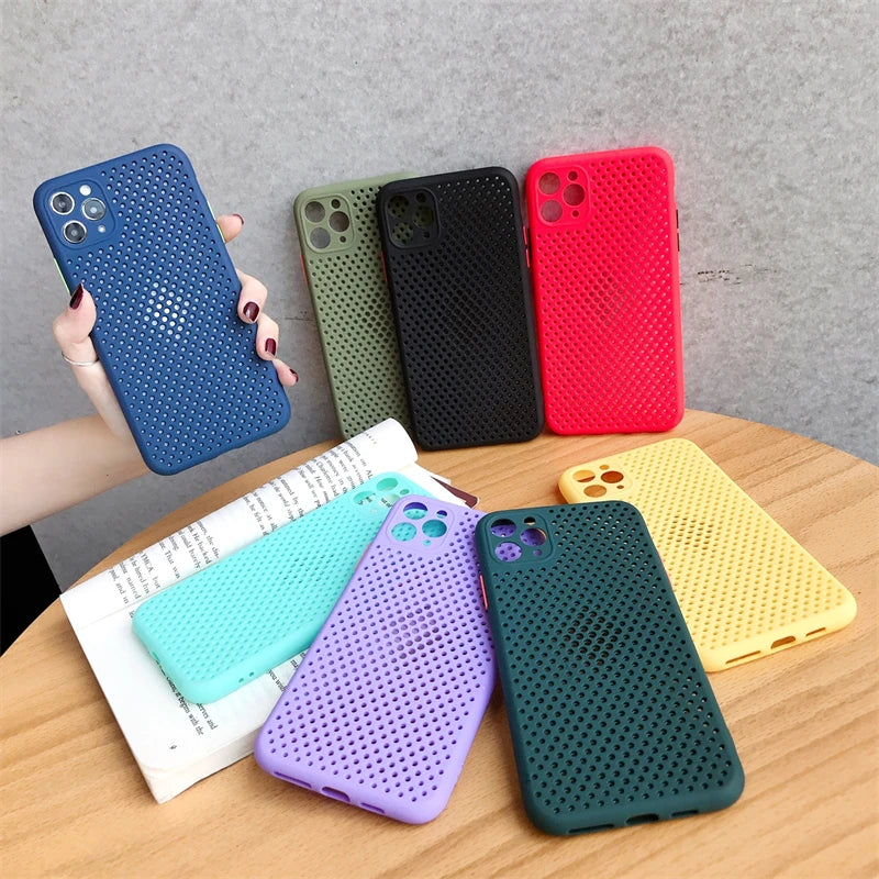 Breathable Ultra-thin Heat Dissipation iPhone Case - DealJustDeal