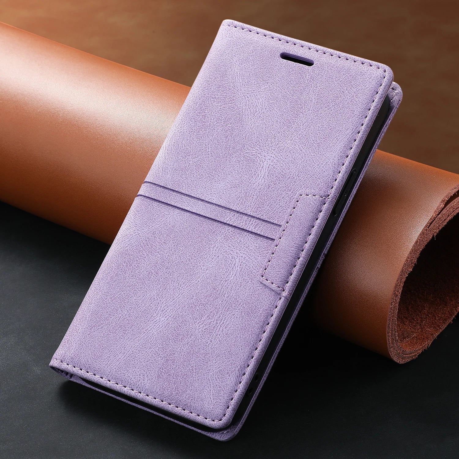 Flip Wallet Leather Galaxy A and S Case - DealJustDeal