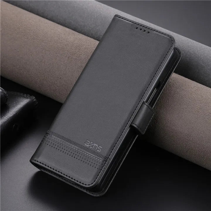 Texture Wallet Magnet Leather Galaxy Z Fold Case - DealJustDeal