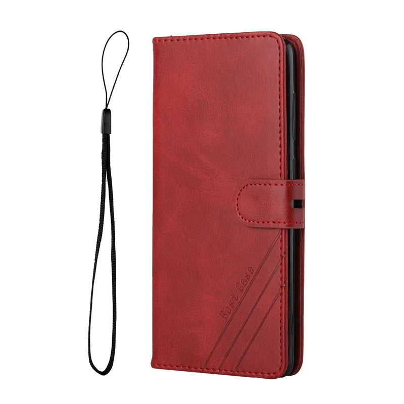 Leather Wallet Flip Galaxy A, F and M Case - DealJustDeal