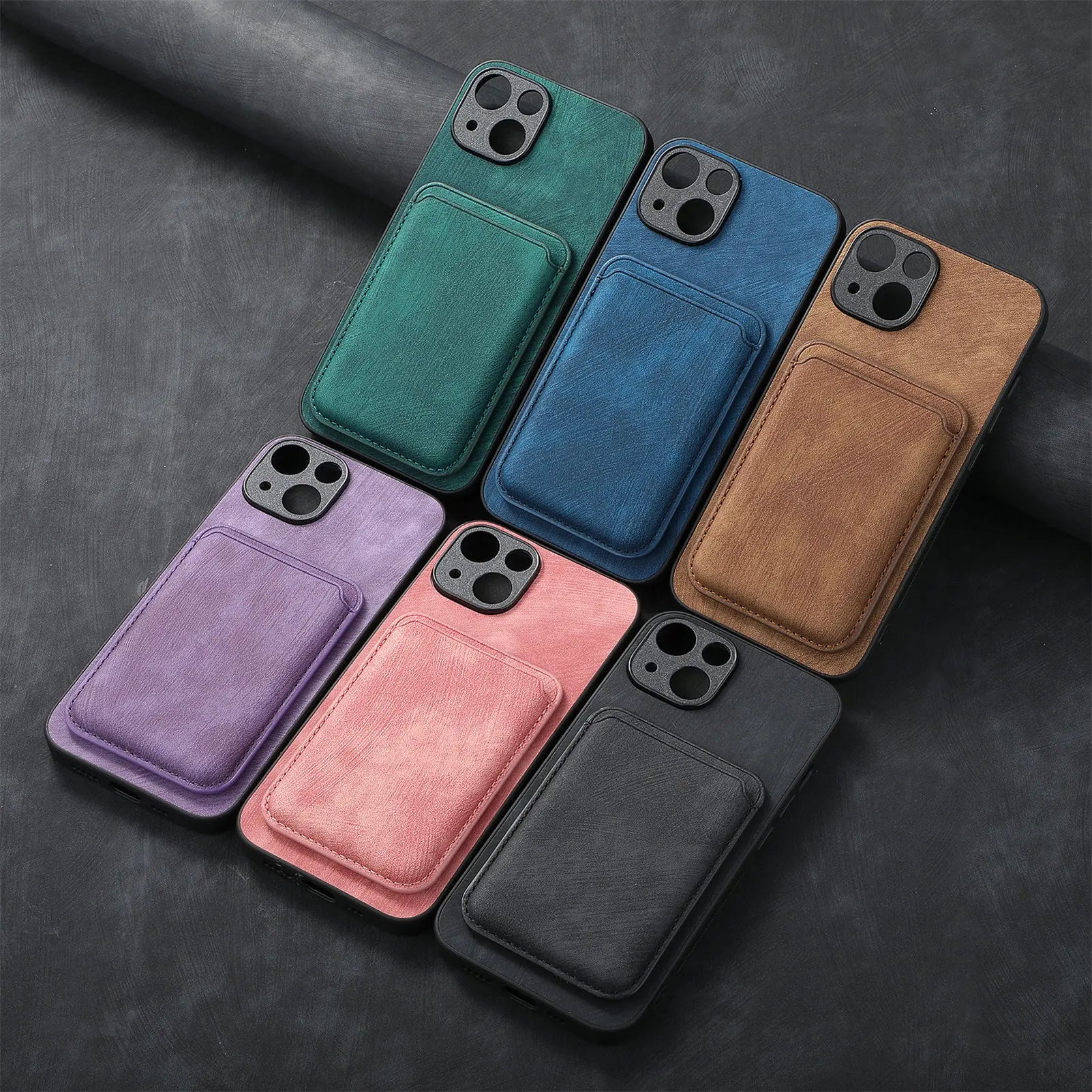 2 in 1 Detachable Magnetic Leather iPhone Case - DealJustDeal