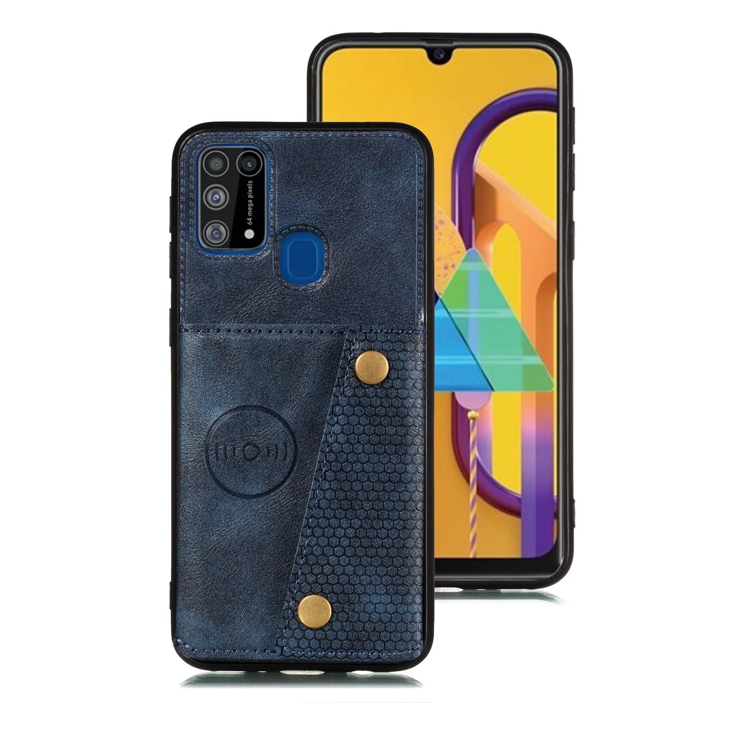 Magnetic Wallet Card Holder Galaxy A Case - DealJustDeal