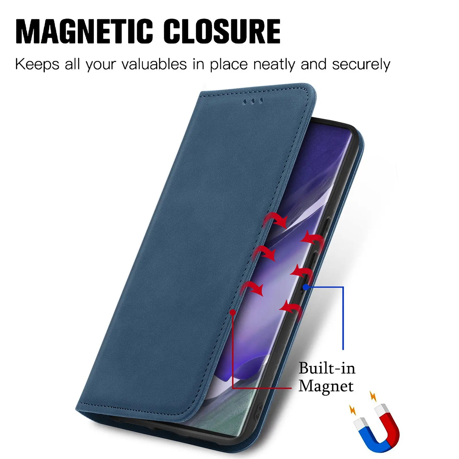 Flip Wallet Leather Galaxy Note and S Case - DealJustDeal