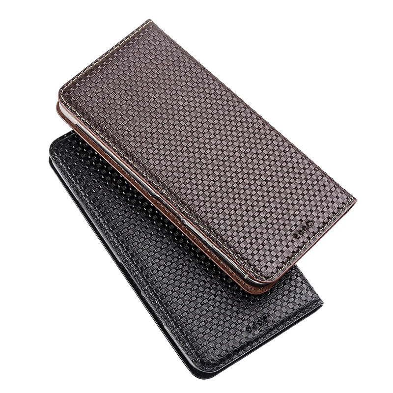 Flip Wallet Genuine Leather Galaxy S Case - DealJustDeal