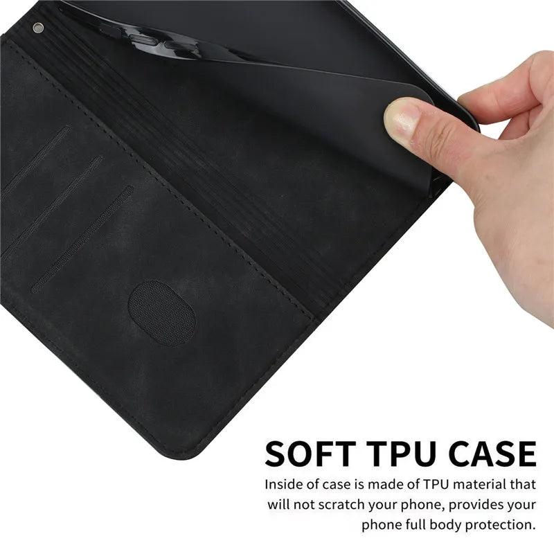 Magnetic Leather Book Google Case - DealJustDeal