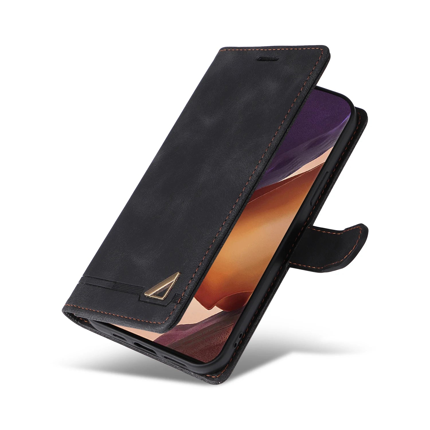 Wallet Card Slots Flip Leather Galaxy A and Note Case - DealJustDeal