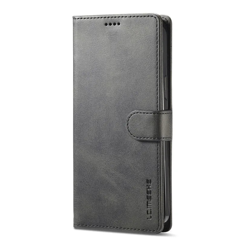 Magnetic Flip Leather iPhone Case - DealJustDeal
