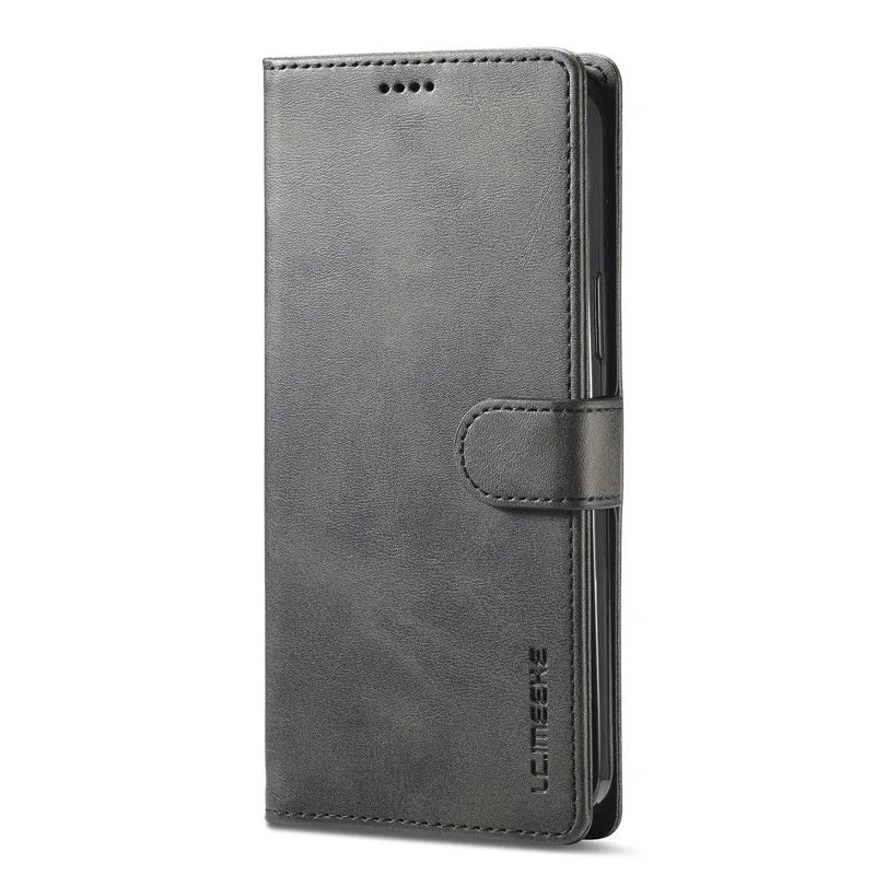 Flip Magnetic Leather iPhone Case - DealJustDeal