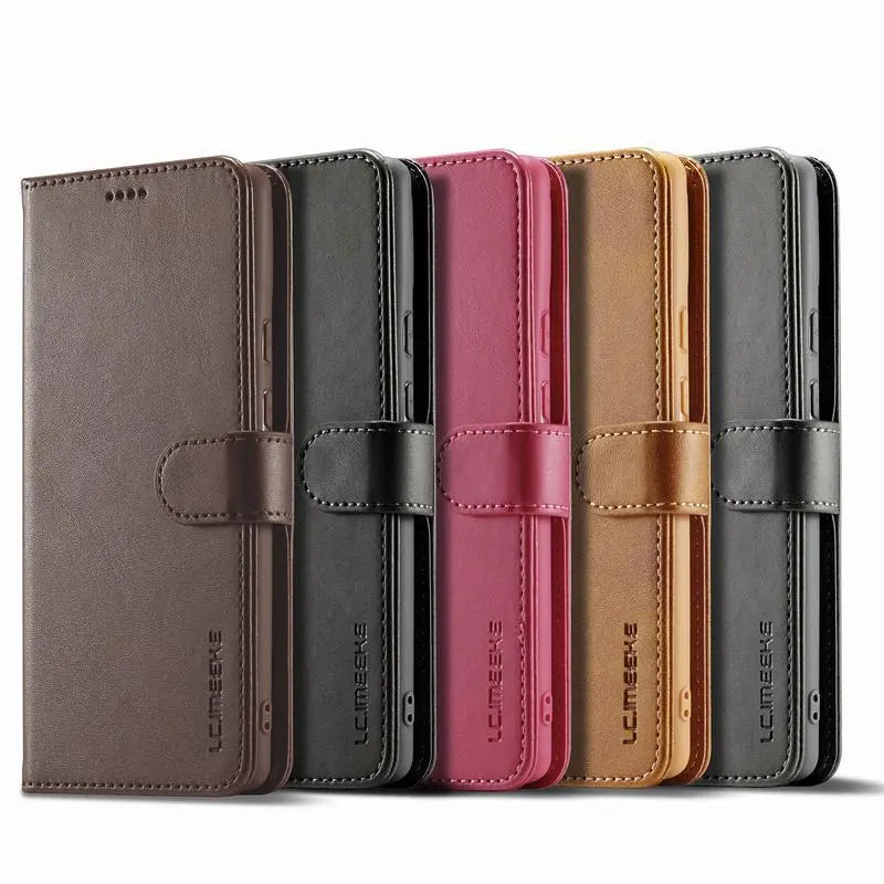 Leather Wallet Book Flip Google Case - DealJustDeal