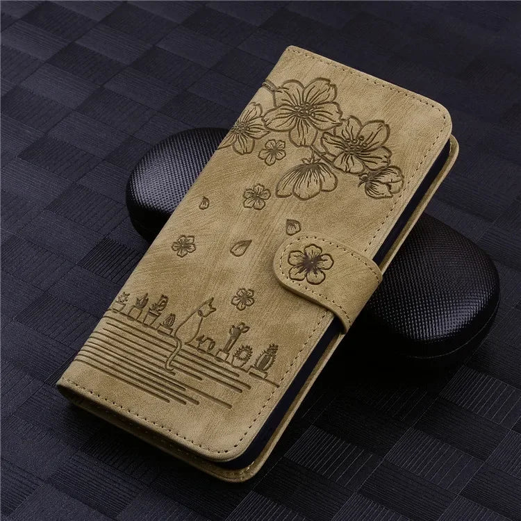 Magnetic Wallet Bracket Leather Flip iPhone Case - DealJustDeal