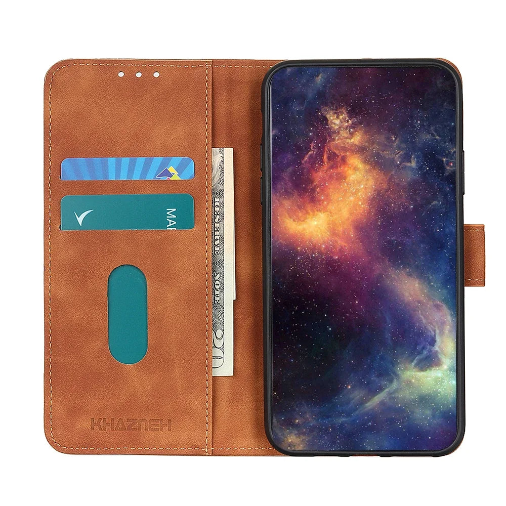 Retro Wallet Flip Leather Google Case - DealJustDeal