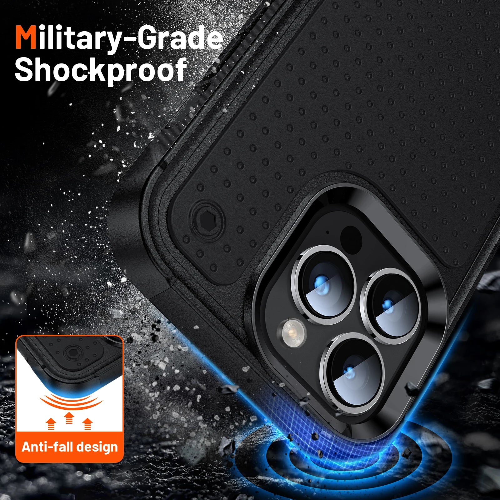 Hard Plastic Frame TPU Hybrid Rugged Armor Shockproof iPhone Case - DealJustDeal