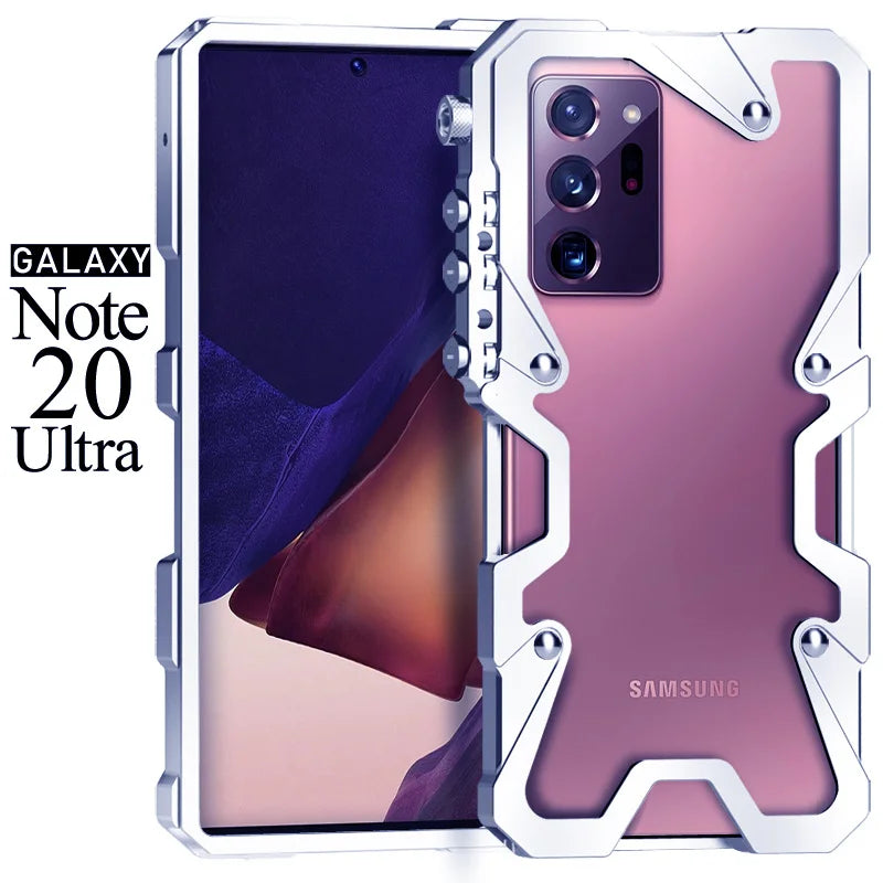 Aluminum Alloy Hollow Out Strap Frame Metal Bumper galaxy Note and S Case - DealJustDeal