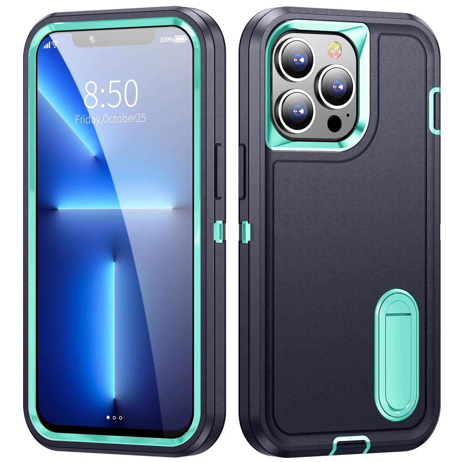 Plastic TPU Armor Shockproof Defend iPhone Case - DealJustDeal