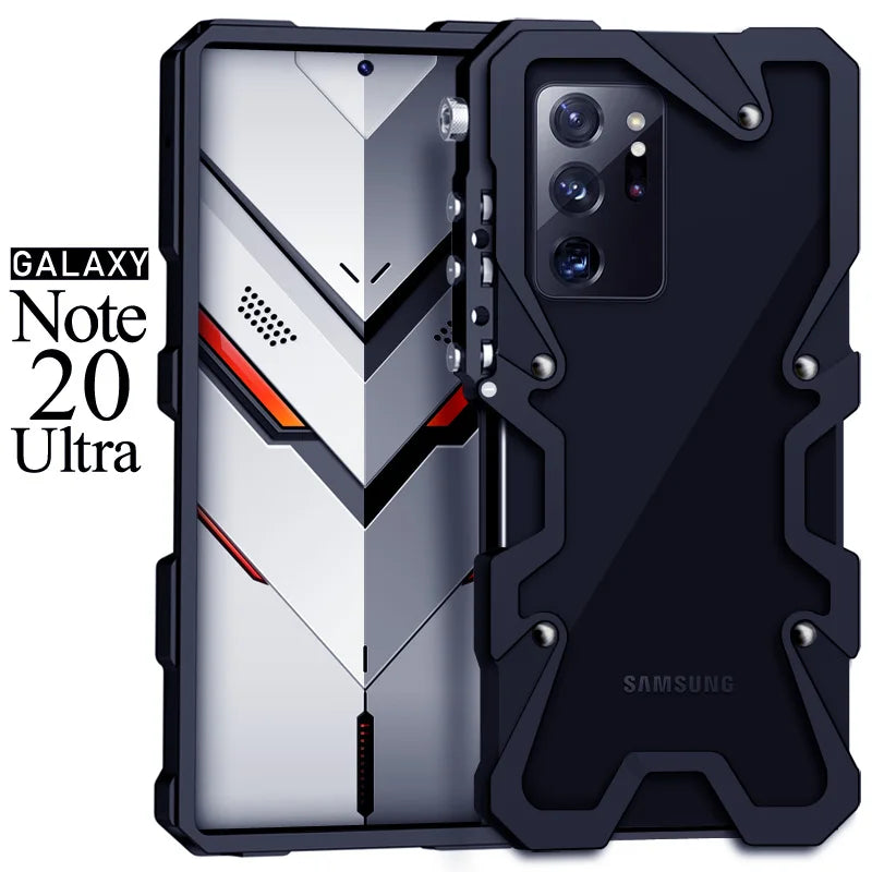 Aluminum Alloy Hollow Out Strap Frame Metal Bumper galaxy Note and S Case - DealJustDeal