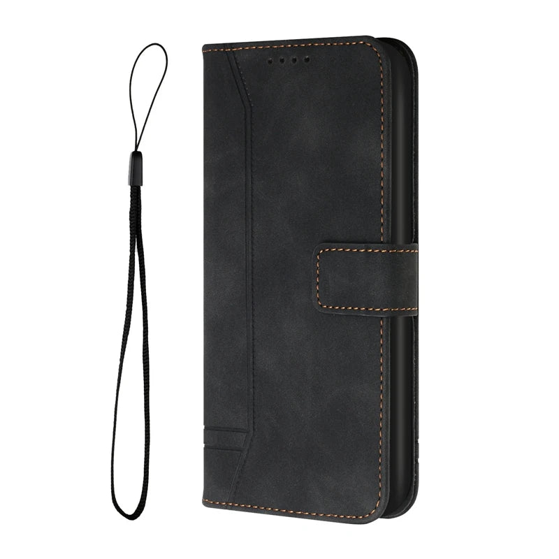 Matte Leather Wallet Google Case - DealJustDeal