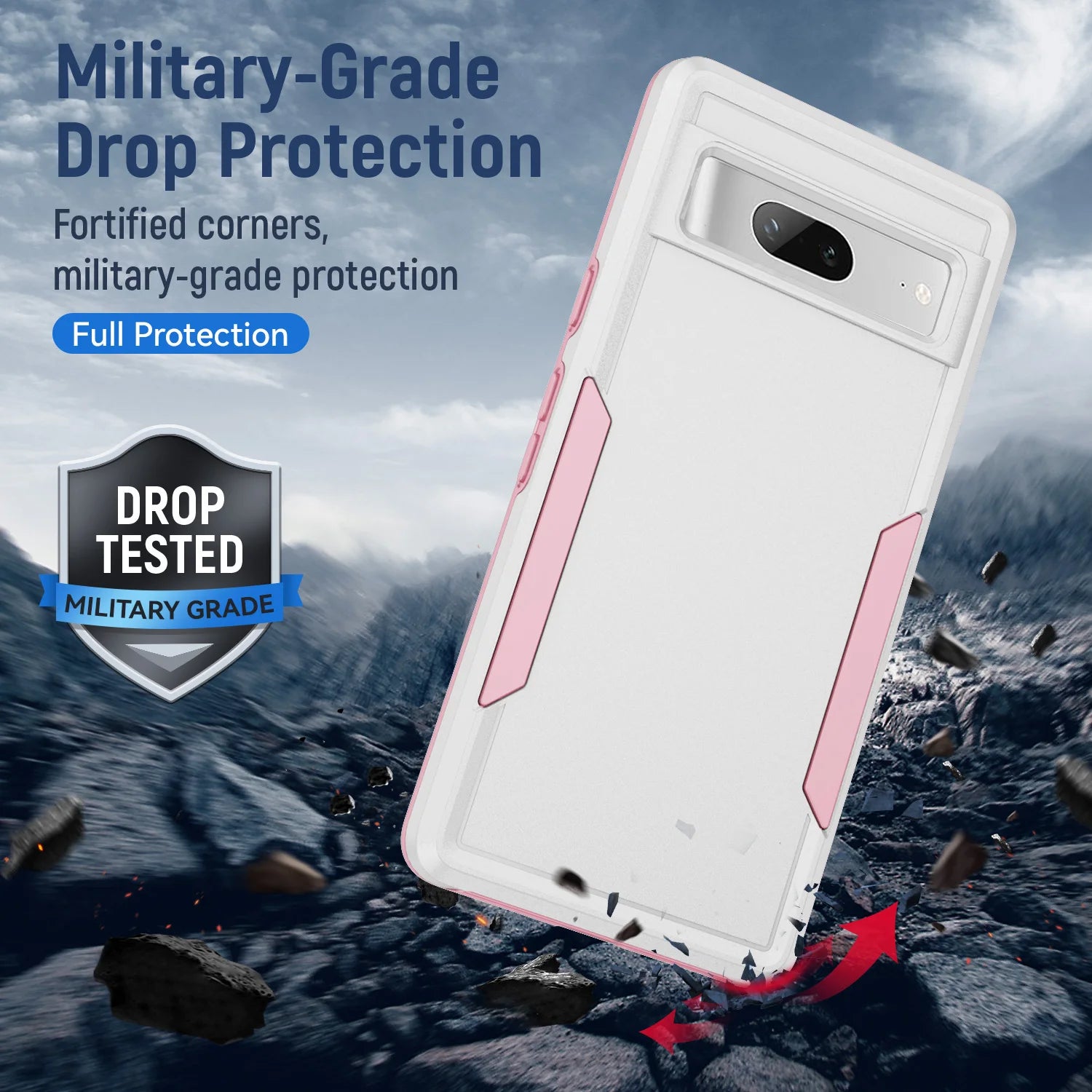 Non-Fingerprint Armor Google Case - DealJustDeal