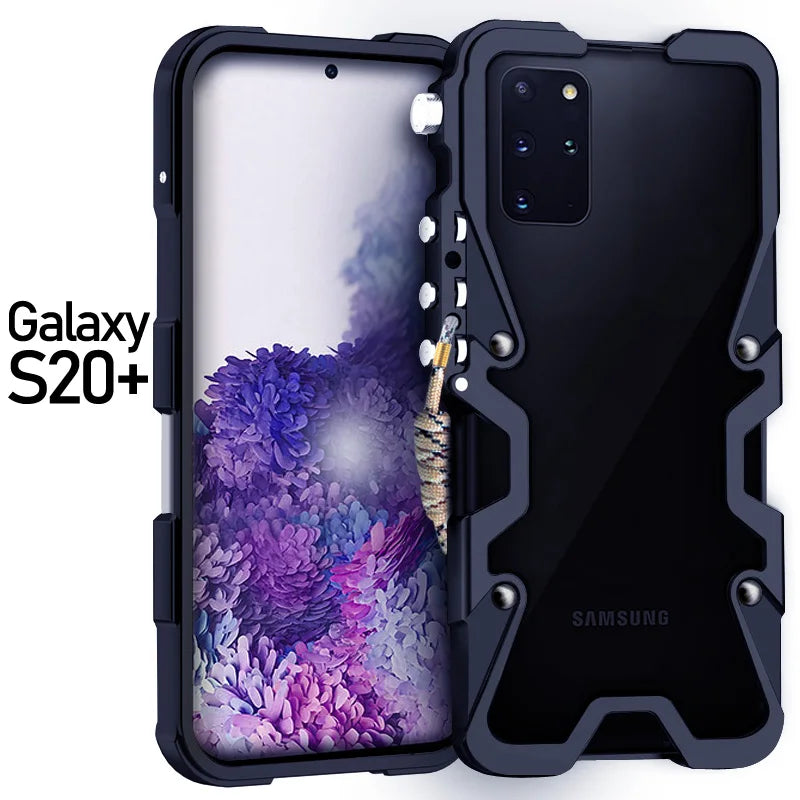 galaxy Metal Bumper Fashion Robot arm galaxy A, M and S Case - DealJustDeal