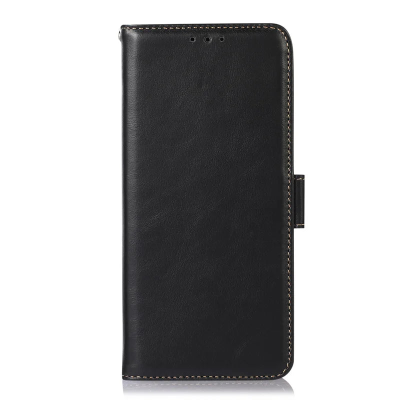 Flip Wallet Stand Genuine Leather Galaxy S Case - DealJustDeal